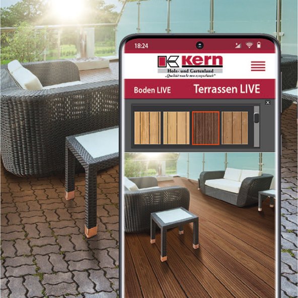 Kern Holz designStudio Terrasse